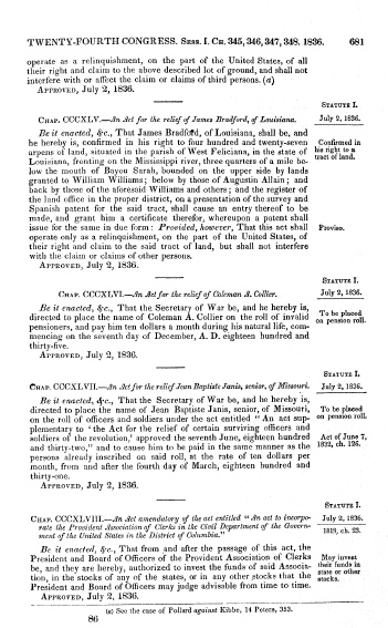 Act for the relief of Jean Baptiste Janis