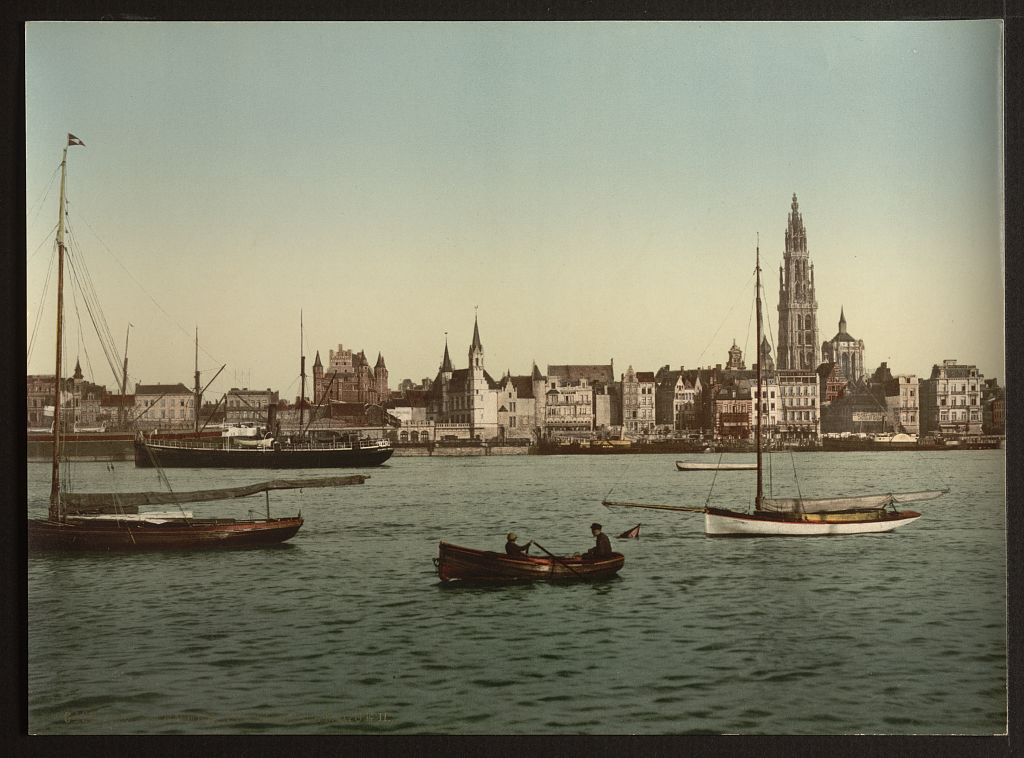 Antwerp circa 1900