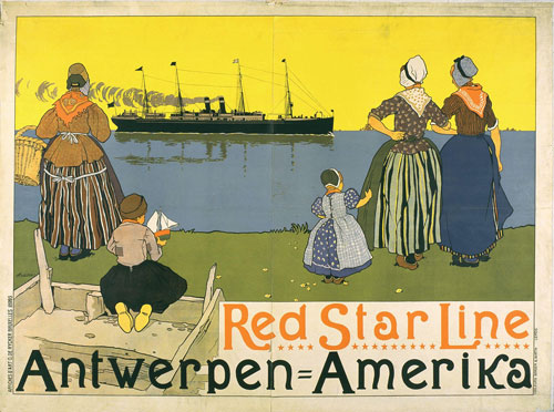 A poster by Henri Cassiers