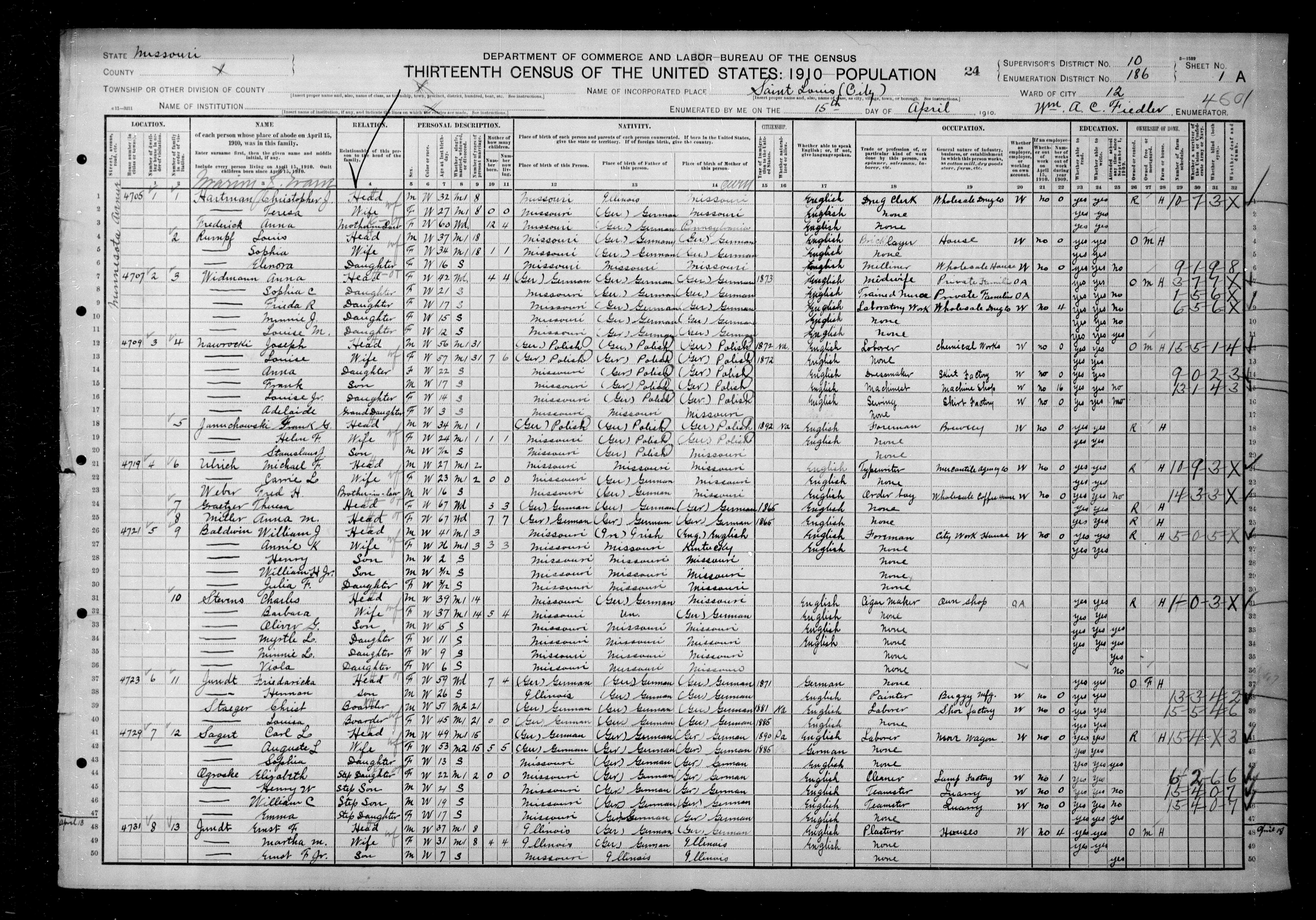 Census Page